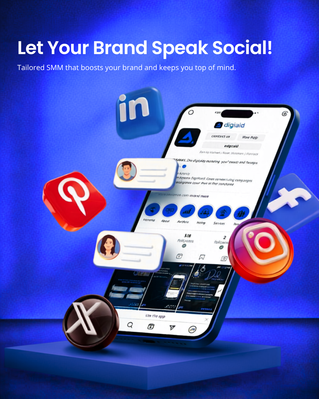 Social Media Agency Ad Design
