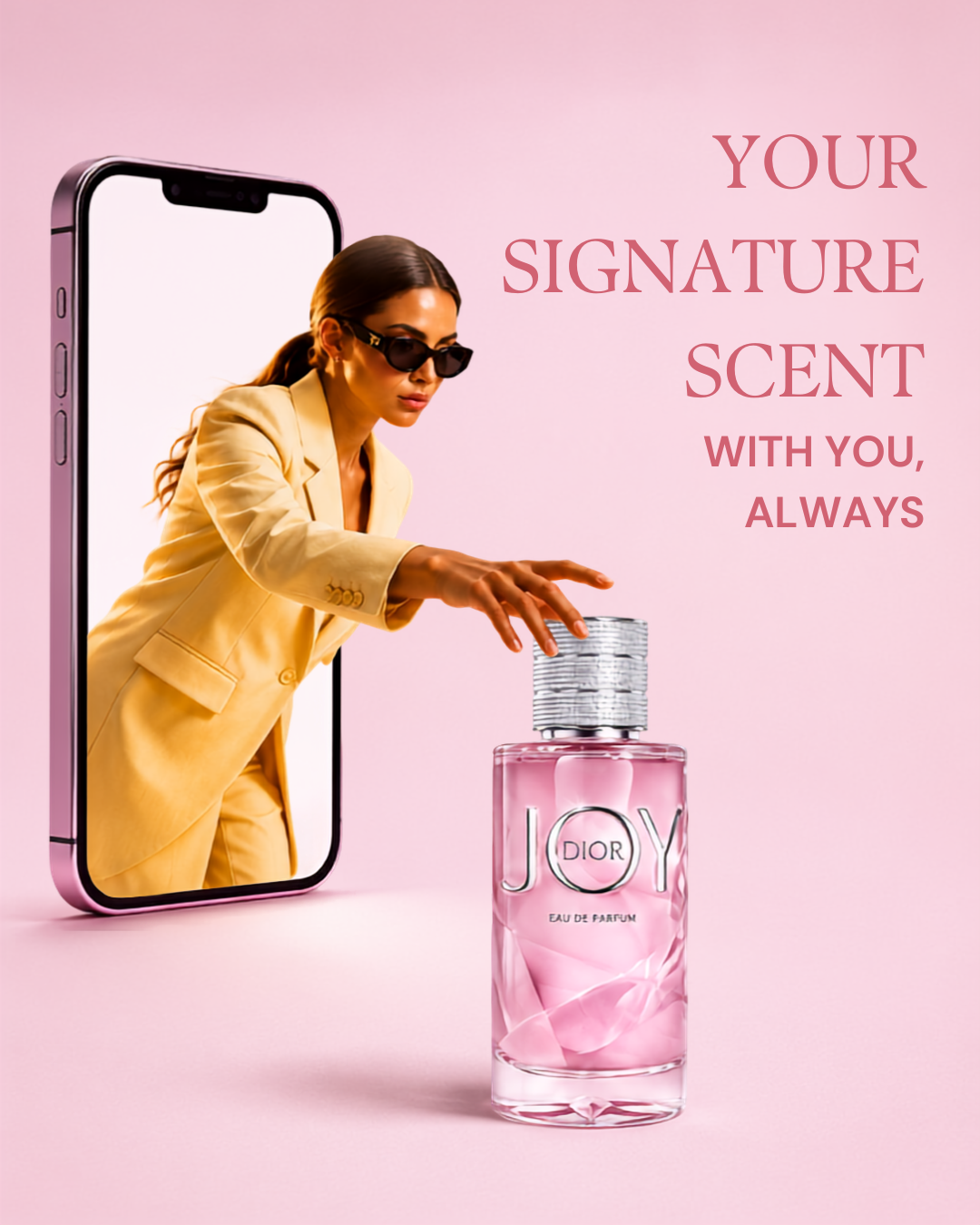 Fragrance Brand Promotional Ad