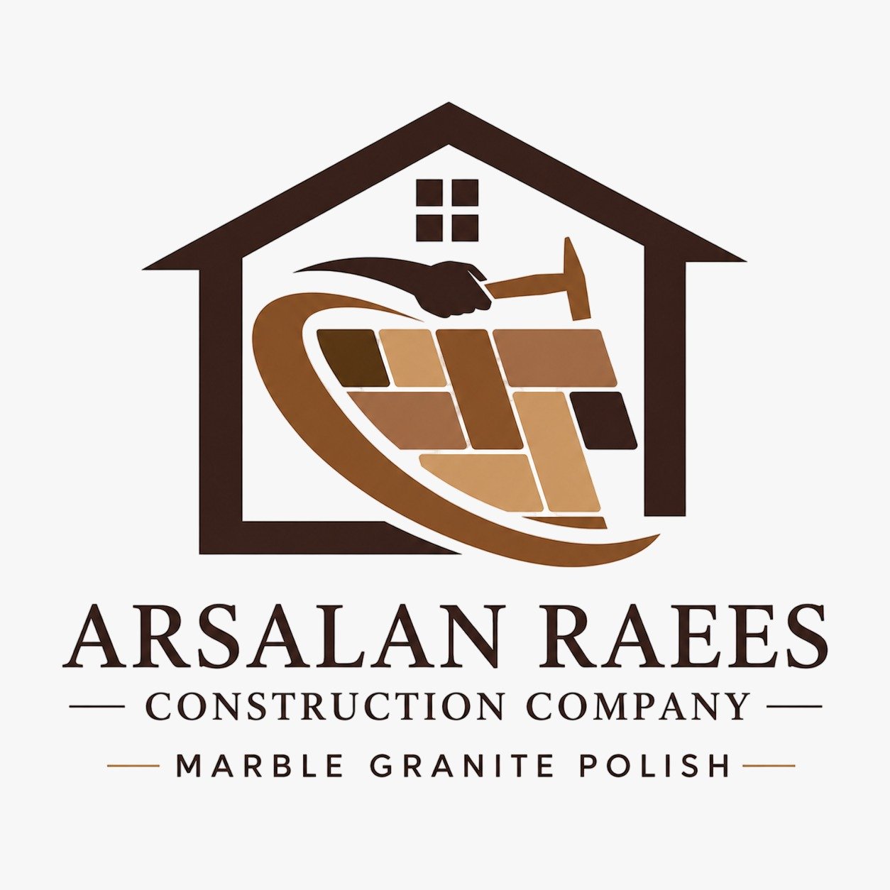 Arsalan Raees Construction — Brand Identity & Social Media Design